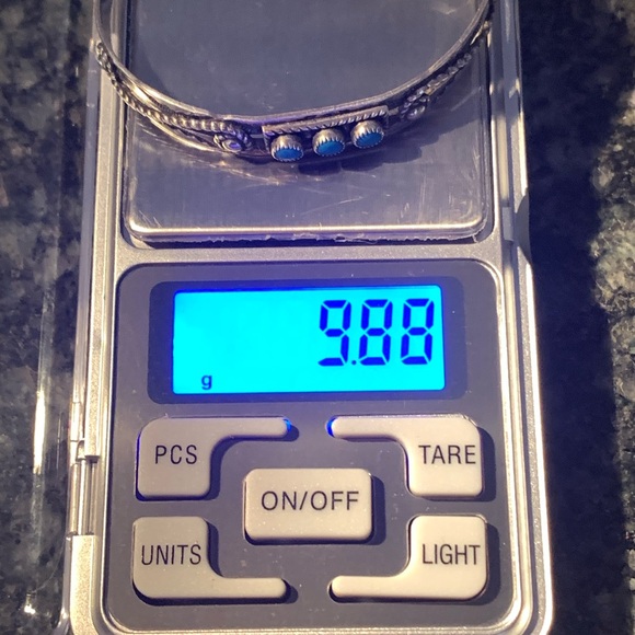 Genuine Turquoise Cuff - Picture 8 of 8